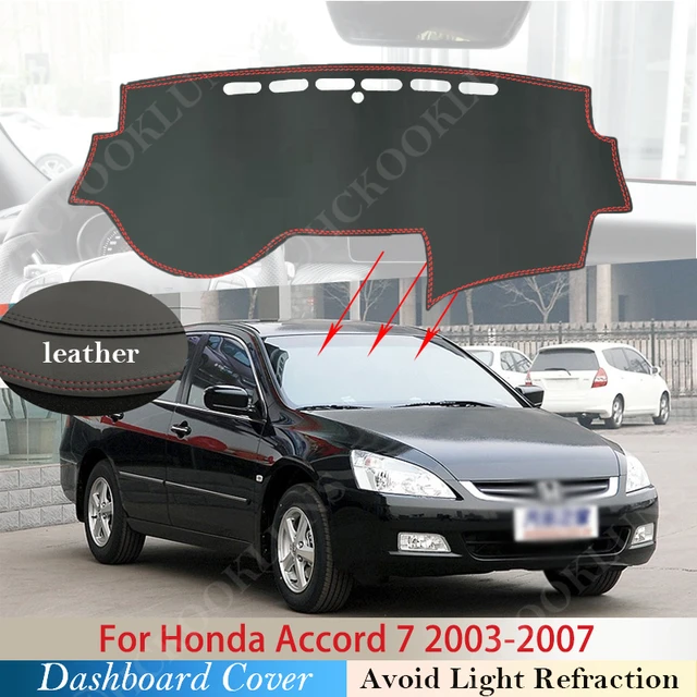 PU Leather for Honda Accord 7 2003 - 2007 Anti-Slip Mat Dashboard