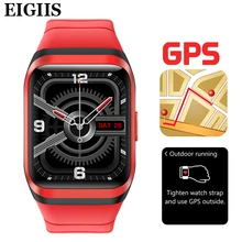 

EIGIIS Smart Watch Men 2021 Bluetooth Call Blood oxygen GPS Fitness Tracker Color Full Touch Sport Smartwatch For Android IOS