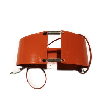 

240v 300w 120*800*1.5mm Silicone Rubber Gas Tank Heater Strip dial thermostat on pad 1000mm lead wire