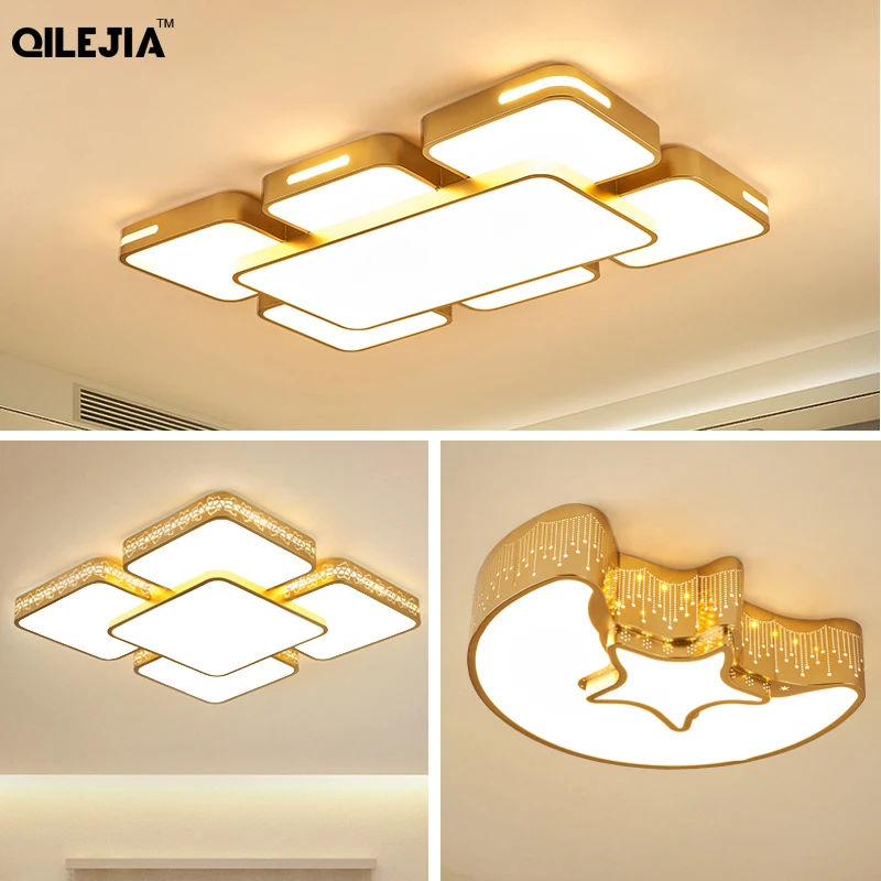 

Led ceiling lamp living room children's room lighting simple modern warm romantic creative personality round master bedroom lamp