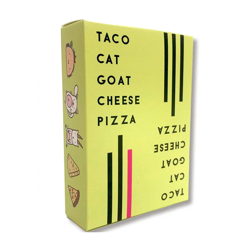 Taco Cat Goat Cheese Pizza Board Game English Playing Card Game Kids Family Party Card Children Gift Game Entertainment Games