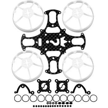 

Feichao TinyPusher Frame Kit 25.5mm Hole Distance Rack for 2-3S AIO Flight Control 1103 Motor for FPV Racing Drone Quadcopter