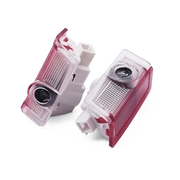 

2pcs led Car Door welcome light projector lamp For 4MATIC W205 W176 W246 W242 GLA W212 W213 E A B C ML Class E300