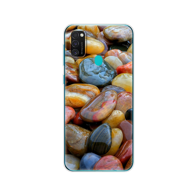 Samsung M21 Case 6.4" Soft Silicon Tpu Cover For Samsung Galaxy M21 M 21 SM-M215FZGUSER m215 Phone Back Shell Bumper Funda