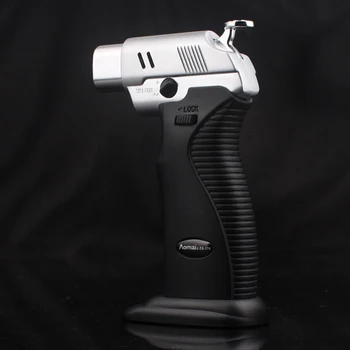 

Single/double flame switching Butane Jet 1300C Workshop Turbo Torch Lighter-Wild Barbecue Supplies