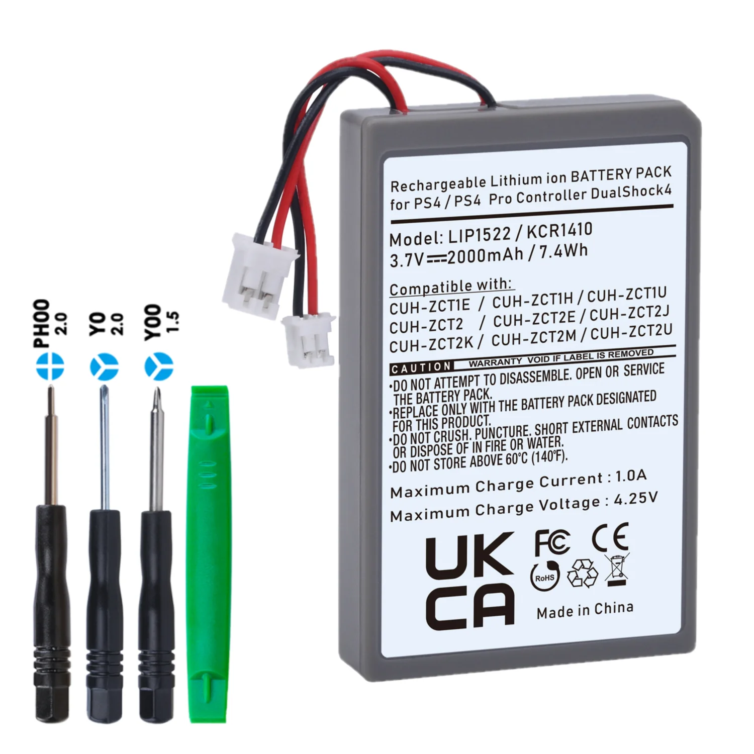 Wymiana bateria do Sony PS4 PS4Pro kontrolera konsoli Playstation 4 V4 V1 V2 DualShock CUH-ZCT2, CUH-ZCT2E, CUH-ZCT1E, CUH-ZCT1U 6 Wymiana bateria do Sony PS4 PS4Pro kontrolera konsoli Playstation 4 V4 V1 V2 DualShock CUH-ZCT2, CUH-ZCT2E, CUH-ZCT1E, CUH-ZCT1U 6