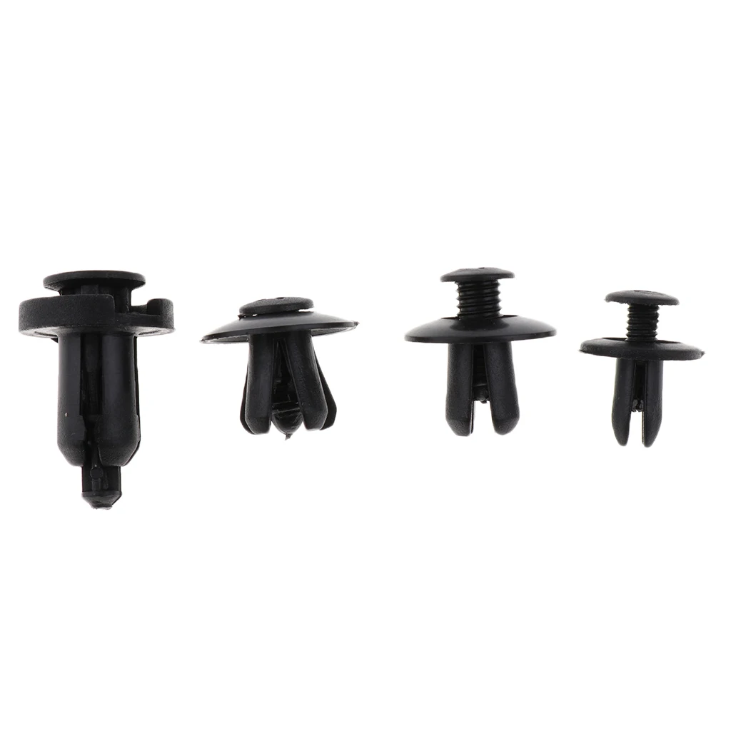 100PCS Car Body Interior Rivet  Bumper Retainer Fastener Clip 12 Types