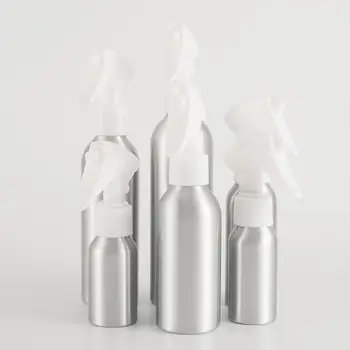 

40ml-250ml Portable Aluminum Bottle Empty Storage Lotion Toner Sprayer Container