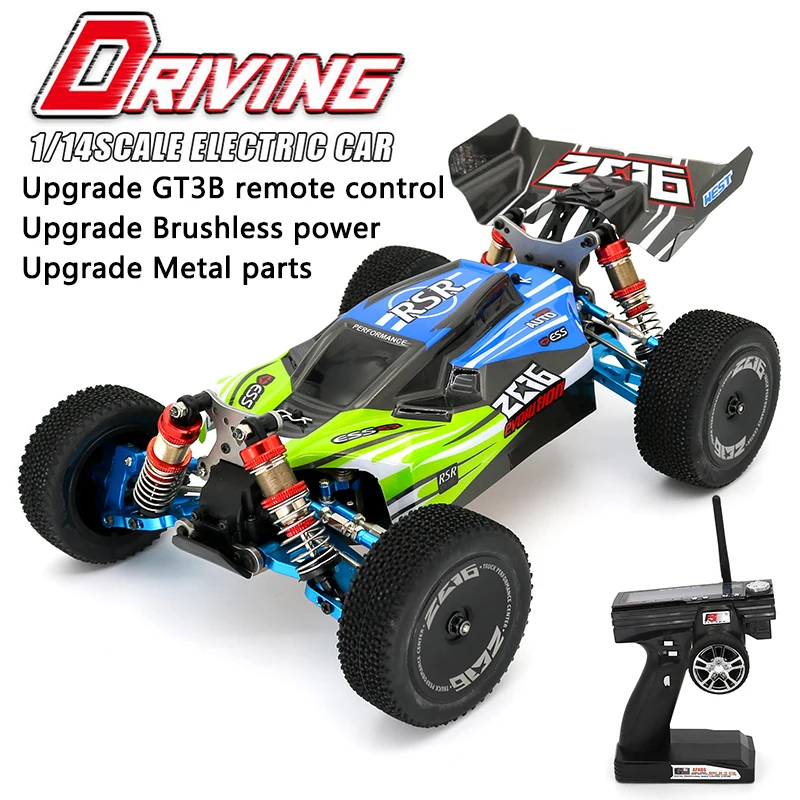 WLtoys 144001 RC автомобиль RTR высокоскоростной Дрифт гоночный 4WD обновленные