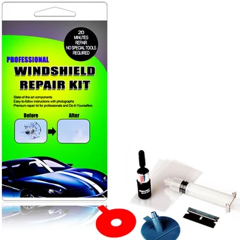 Practical DIY Car Windshield Repair Kit tools Auto Glass Windscreen Repair Set For Auto Window Chip Crack Star Bullseye 1