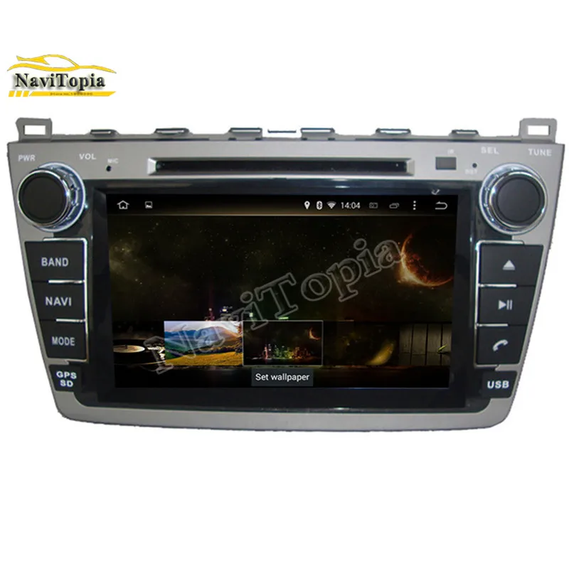 Discount Octa Core 4G RAM 64G ROM Android 9.0 Car DVD Multimedia Player for Mazda 6 2008- for Ruiyi 2008 for Ultra 2008 2009 2010 2011 2