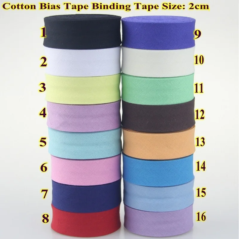 Free-shipping-100-Cotton-Bias-tape-size-20mm-width-3-4-12-color-25yds-fold-tape (1)