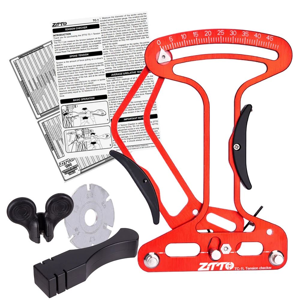 Ztto自転車スポーク張力計ホイール半径強度コロラウンドレイ