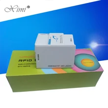 Cartão esperto da proximidade do cartão de 125 khz/13.56 mhz rfid para o controle de acesso e o sistema do comparecimento do tempo tk4100/tks50 chip em/mf rfid cartão