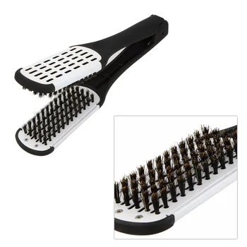 

Hair Straightener Professional Hairdressing Tool Duplex Brush Hair Straightening Clamp Straightening Hair Comb
