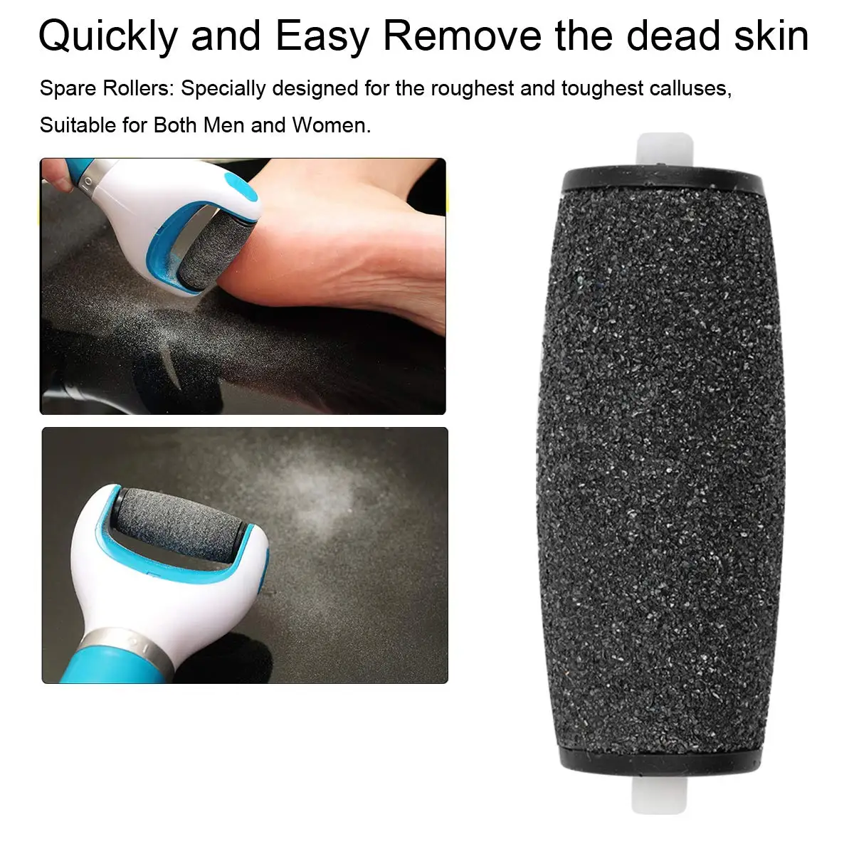 10 Pcs Electric Callus Hard Skin Remover Roller Head Replacement Feet Care Tool Rough Pedicure Tools Foot Care 3