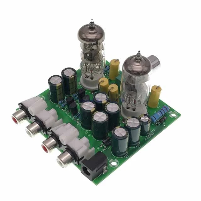 

A6-- Fever 6J1 tube preamp amplifier board Pre-amp Headphone amp 6J1 valve preamp bile buffer diy kits