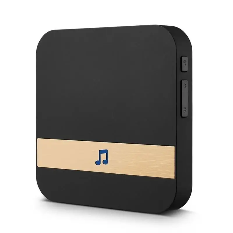 Timbre inteligente inalámbrico con Wifi, timbre de puerta con cámara, campana, Dong, máquina negra LESHP, 2020 V-110V, fotografía, vídeo ABS, novedad de 220