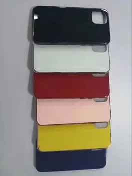 

50pcs/lot With Logo Case for iPhone 11,11 Pro,11 Pro Max Tempered Glass Plating Edge Luxury Phone Cover for iPhone 11 Pro Case