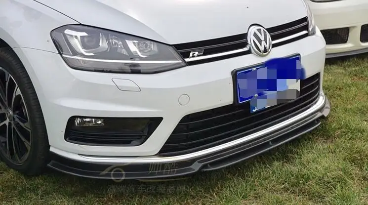 Спойлер для Volkswagen GOLF 7 5 2014 2018 задний спойлер ABS диффузор переднего бампера
