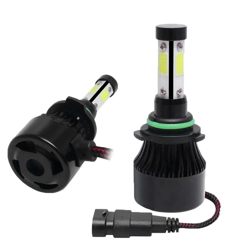 2PCS COB LED 8000LM/PAIR Mini Car Headlight Bulb H4 H7 H12 H11 Headlamp Kit 9005 9012 9006 5202 Auto Lamps 6500K IP67 Waterproof |