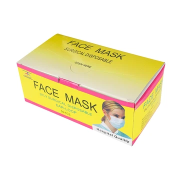 

Disposable Epidemic Mask Three Layers Of Non-woven Fabric Dustproof Breathable 50 Sheets A Box New 2020