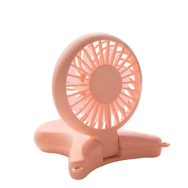 

2000mAh USB Portable Hands-free Neck Hanging Fan Rechargeable Air Cooler Sports 3 gears Hand Held Desktop Electric Fan for