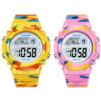 Kids Watches Girl Fashion Cute Pink Digital Led Electronic Sport Watch Boy Silicone Strap WristWatch Children Clock Reloj Enfant