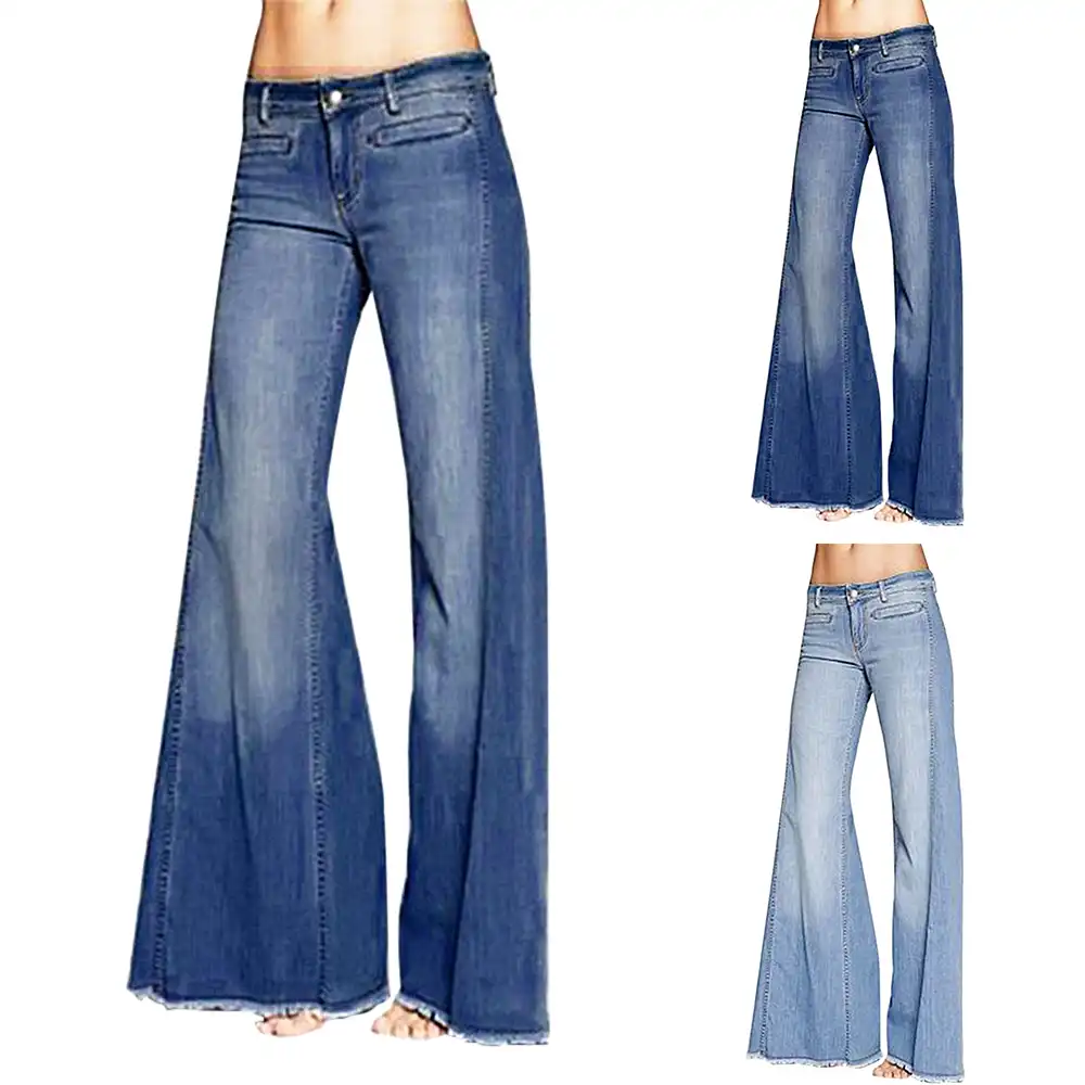 fashion flare trousers