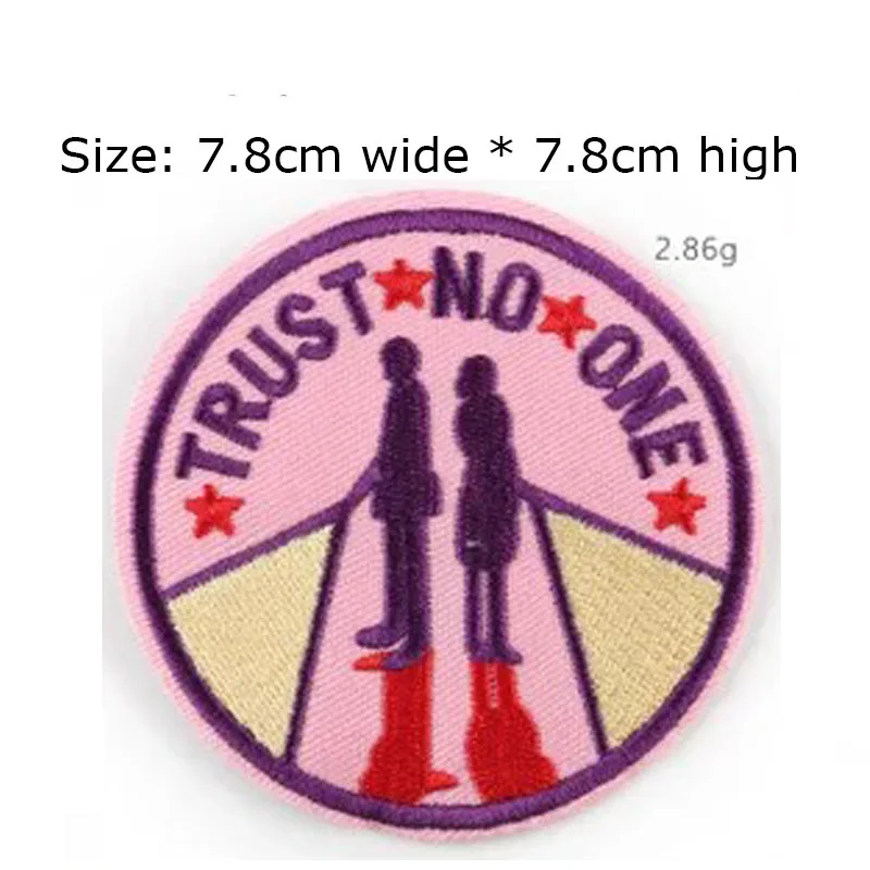 Logo Single Embroidered Sewing Patches for sale