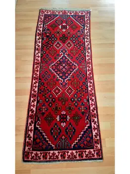 

Persian Vintage Handmade Runner Rug