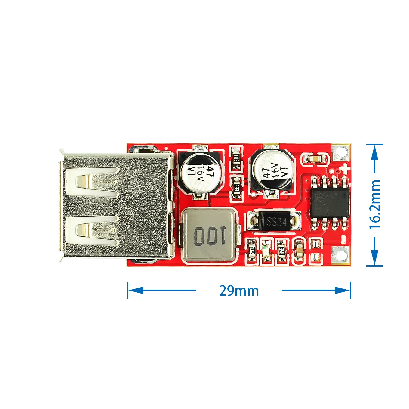 9 в/12 В/24 В до 5 В DC-DC Шаг вниз автомобильное зарядное устройство 3 А выход USB модуль Diy Электронный Diy комплект печатной платы