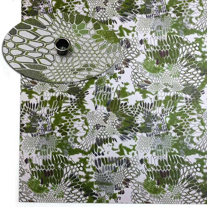 Camouflage Green KYDEX Board for Diy Knife Sheath Make Material snake pattern Custom Scabbard 300x300mm | Инструменты