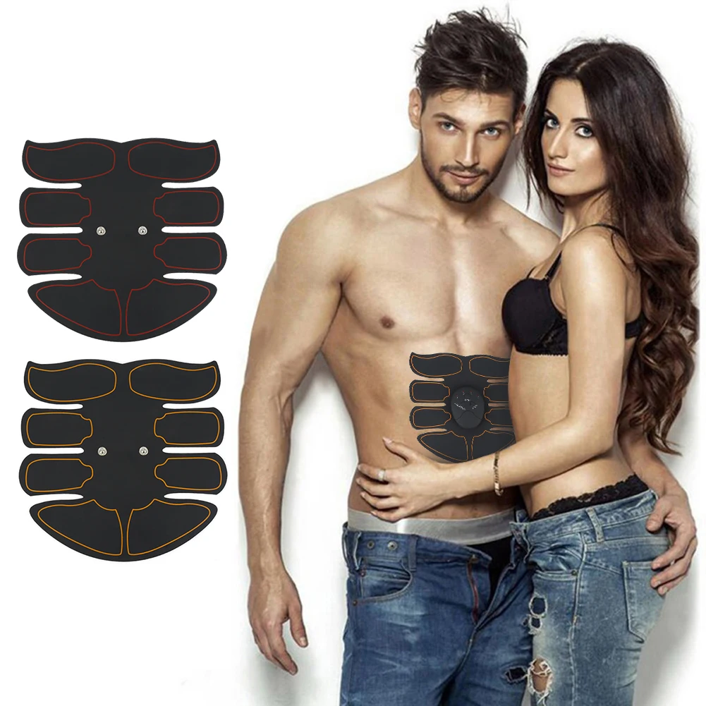 

Smart Abdominal Muscle Exerciser Training Sticker ABS Massager Stimulator Pad Exercise Fitness Sports Gear Equipment Tools