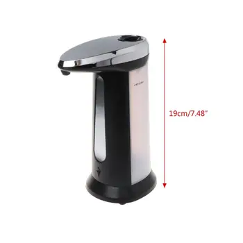 

Touchless Automatic Smart Soap Liquid Dispenser Infrared Motion Sensor Pump for Bathroom Kitchen Toilet 91AD