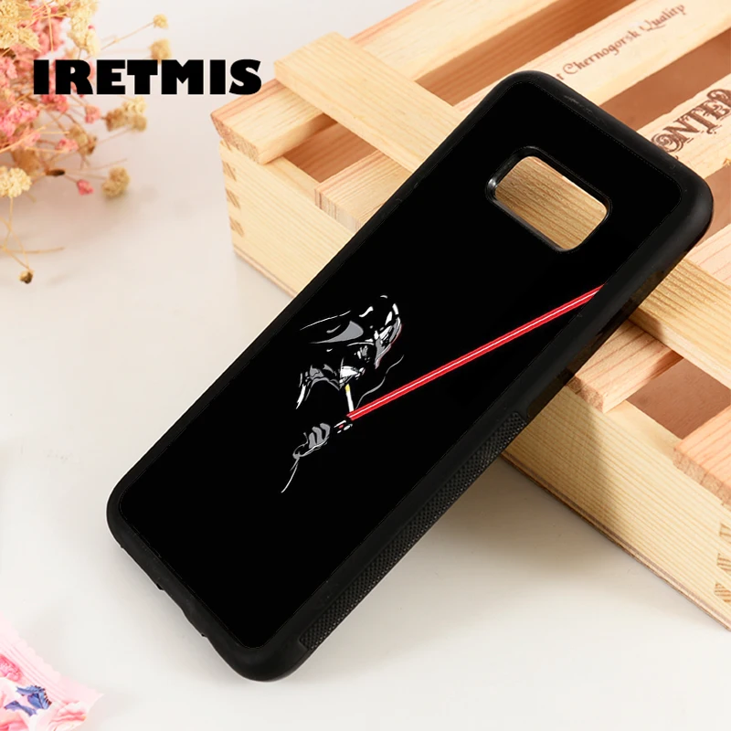 Iretmis S3 S4 S5 Чехол для телефона Samsung Galaxy S6 S7 S8 S9 edge plus Note 3 4 5 8 9 Darth vader дымоход Звездные