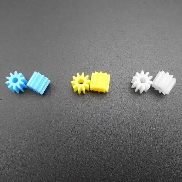 10000 шт. 0,5 Modulus 10 T 0,5 M 10 зубцов Spur gear A 2 мм 1,95 мм синий желтый белый Шестерня s Высота 5 мм диаметр 6 мм 2A* FD151-152-267