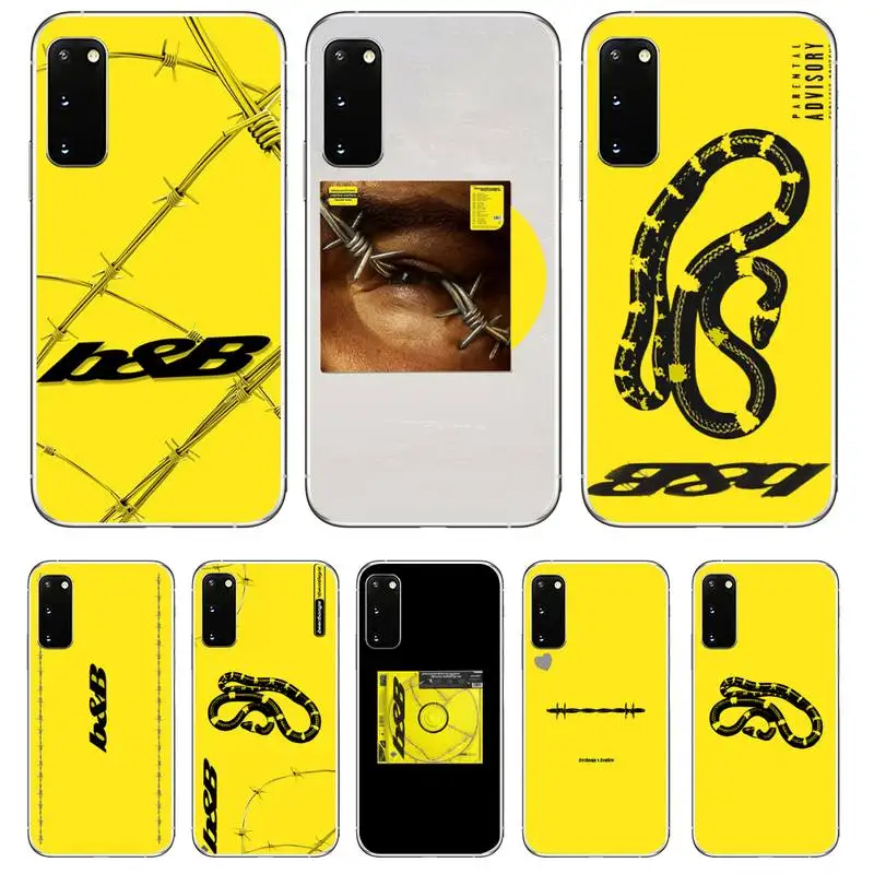 Чехол для телефона Post Malone Beerbongs Samsung Galaxy S8 S9 S10 Plus S10E S20FE A71 A51 A21S прозрачный