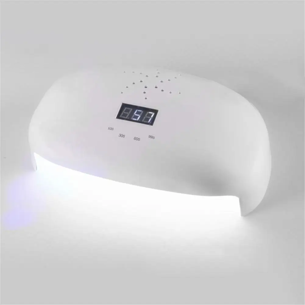 

UV LED Nail Lamp 78W Professional Nail Dryer For All Gels Fits Both Hands With 4 Timer Sensor LCD Display Beads Gel Curing Lamp