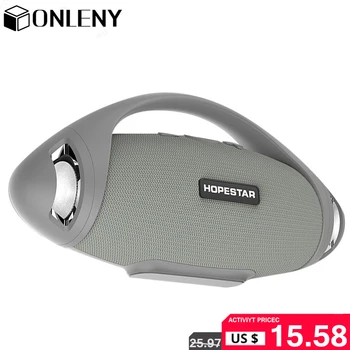 

ONLENY H37 Bluetooth Speaker Portable Outdoor Loudspeaker Wireless Mini Column 3D Stereo Music Surround Support Fm Bass Box