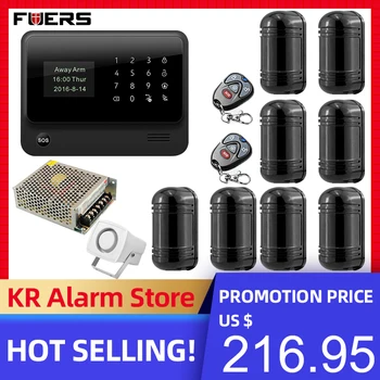 

FUERS 2019 NEW 3G G90B Wireless WiFi GSM GPRS Security Alarm System Can Store six Alarm Call Phone two Alarm SMS App Control
