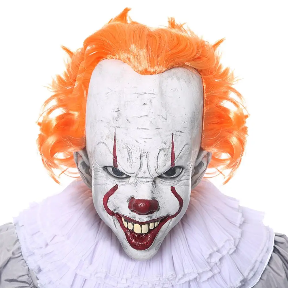 Stephen King's It Pennywise костюм для косплея It: Chapter Two Pennywise наряд клоуна Хэллоуин террор для взрослых мужчин и женщин костюм