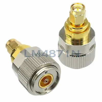 

DHL/EMS 2 LOTS 1pce Adapter APC7 APC-7 7mm PC7 to SMA plug male RF test connector straight -d2