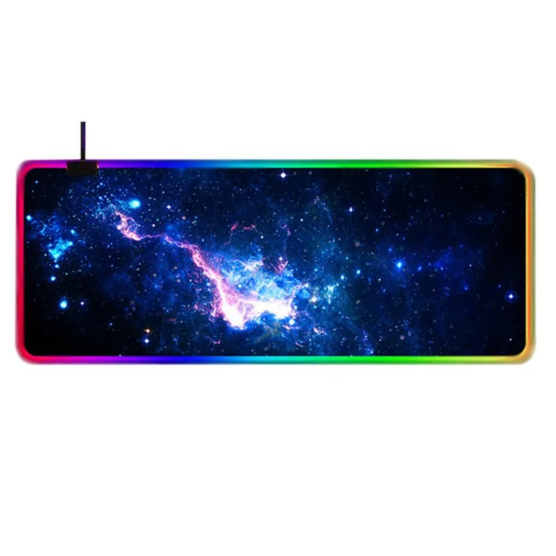 RGB LED Backlight Gaming Mouse Pad Extra Long Extended Computer Keyboard Mousepad Keyboard Mouse Gaming Mat 1 RGB LED Backlight Gaming Mouse Pad Extra Long Extended Computer Keyboard Mousepad Keyboard Mouse Gaming Mat 1