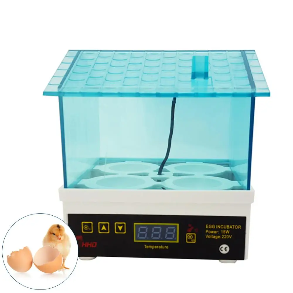 

4pcs Incubator for Eggs Fully Automatic Turning Brooder Chicken Quail Egg Incubators Mini Egg Incubator Machine