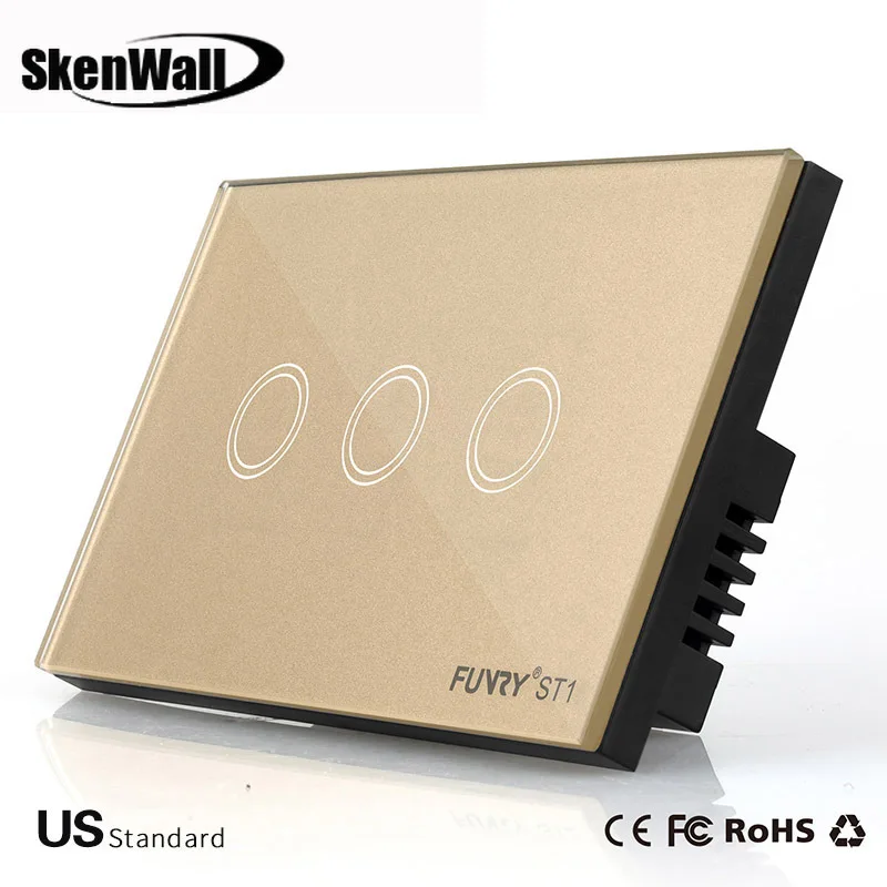 Умный выключатель для умного дома с дистанционным управлением на 1/2/3 клавиши