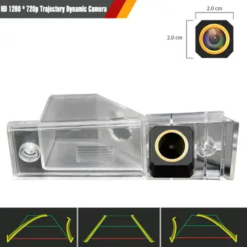 

HD 1280x720p Golden Camera Rear View Backup Camera Trajectory Dynamic Parking Line for KIA Carnival VQ / Sedona 2006~2015