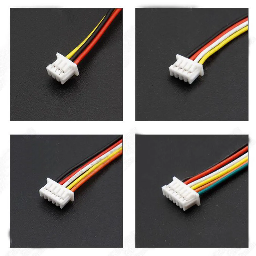 5 шт. 1 25 мм штекер 2/3/4/5/6/7/8/9/10P с кабелем 28AWG для SMD/горизонтального разъема SMT