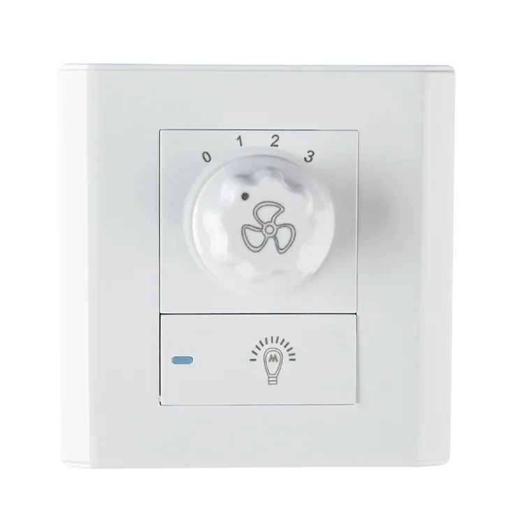 

Wholesale Fan Lights Ceiling Fan Light Only Wall Controller Three-speed Adjustable Third Gear Light Included Switch Wall Control