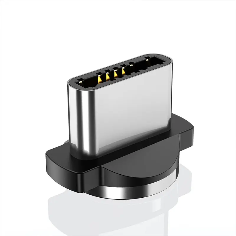 CaseMe светодиодный магнитный Micro USB кабель для iPhone для samsung Быстрая зарядка магнитное зарядное устройство USB type C кабель для мобильного телефона - Цвет: Only Plug for Type C